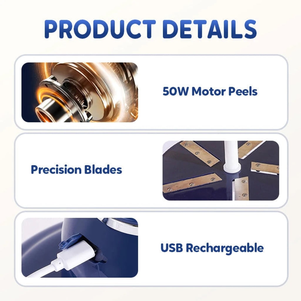 Pimovo Electric Fruit Peeler