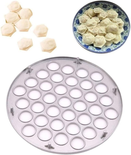 WAFORA DumplingBatch 37-hole circular dumpling and ravioli mould