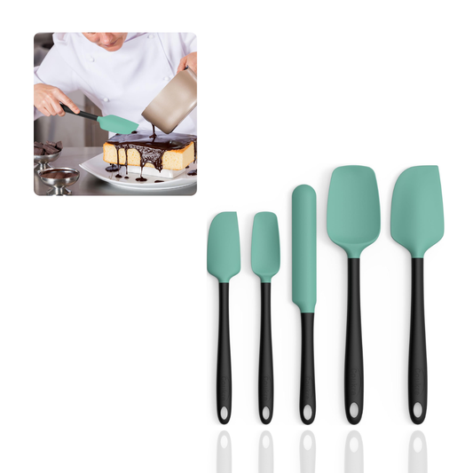 WAFORA FlexScraper Set silicone spatulas for baking and mixing