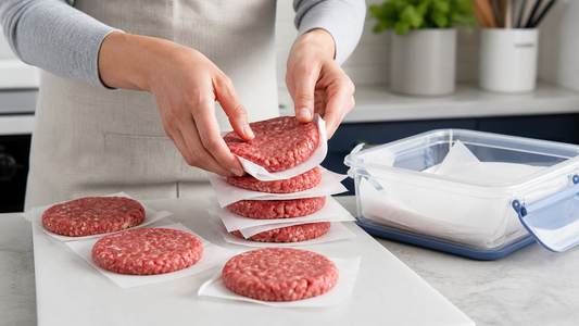 How to Freeze Burger Patties Without Sticking