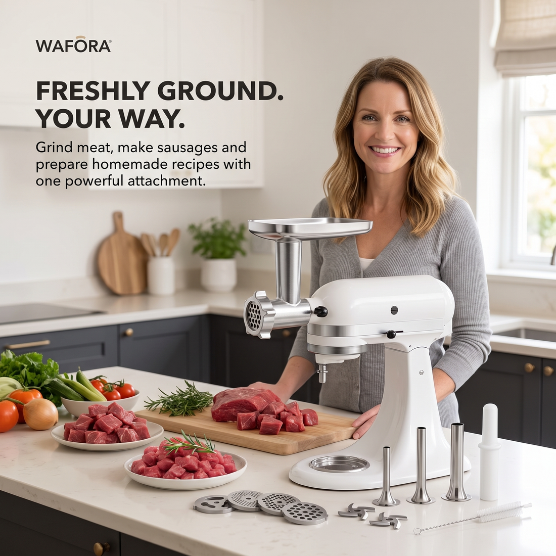 WAFORA GrindPro manual spice and coffee grinder