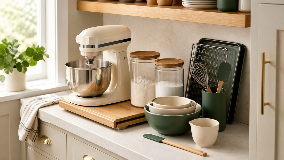 How to Organize a Baking Station in a Small Kitchen