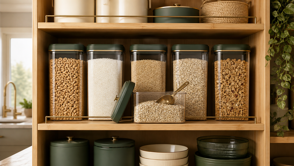 How to Store Cereal, Rice and Oats for a Tidy Pantry