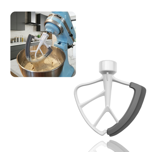 WAFORA™ FlexScrape Beater — Self-Scraping Mixer Attachment