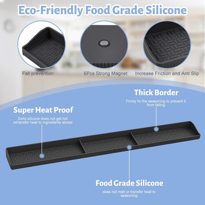 Magnetic Silicone Kitchen Rack
