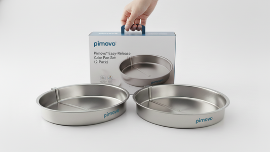Pimovo® Easy-Release Cake Pan Set (2-Pack)