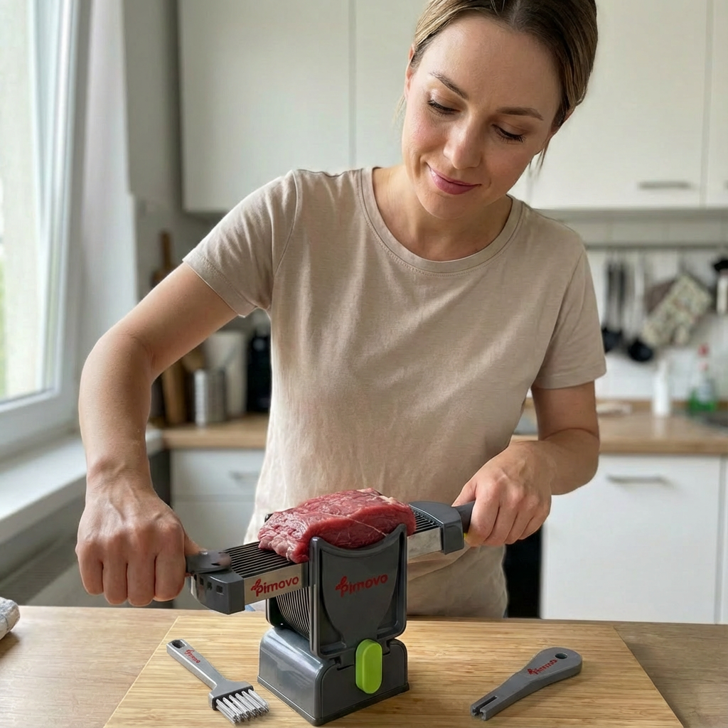 Pimovo™ Fresh Meat Slicer