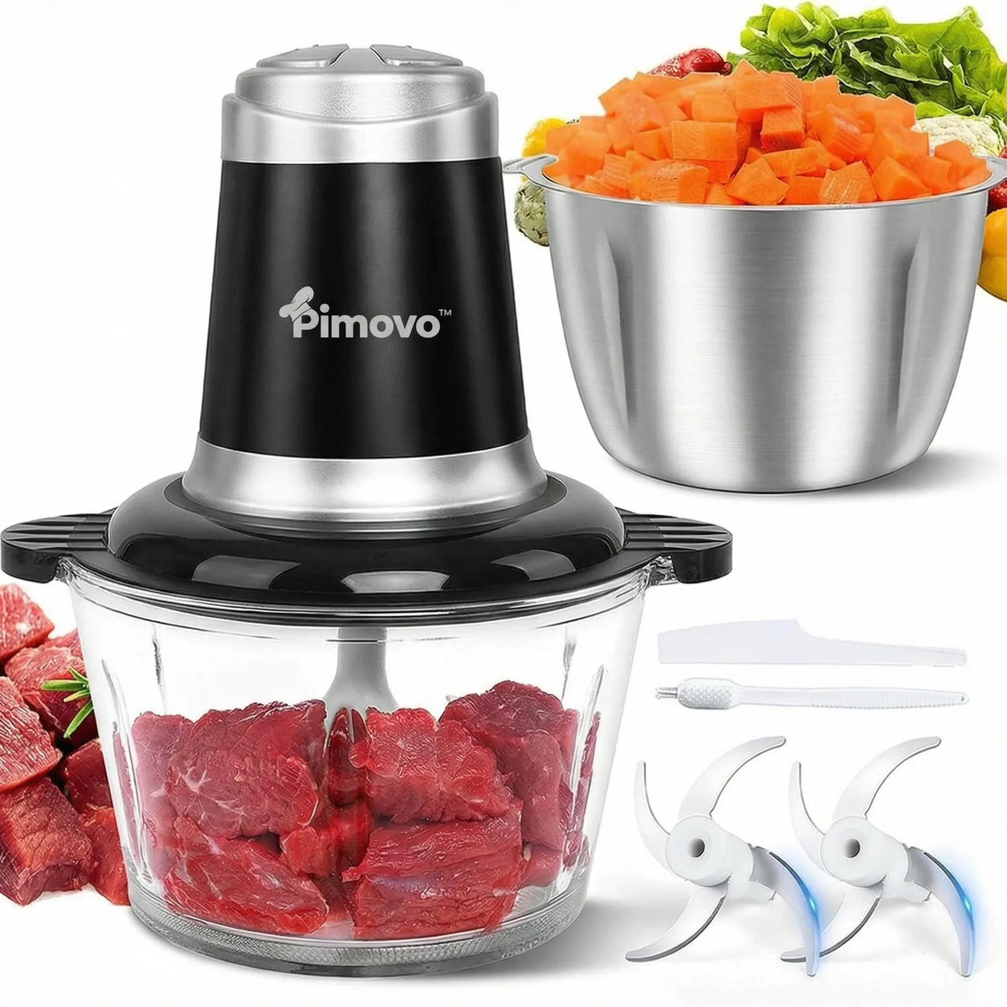 Pimovo™ Electric Food Chopper