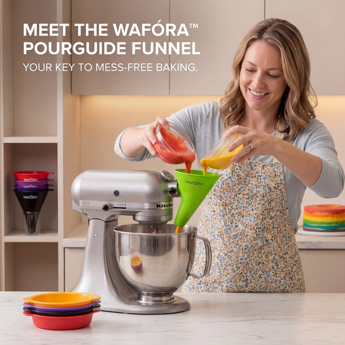 WAFORA™ PourGuide-tratt