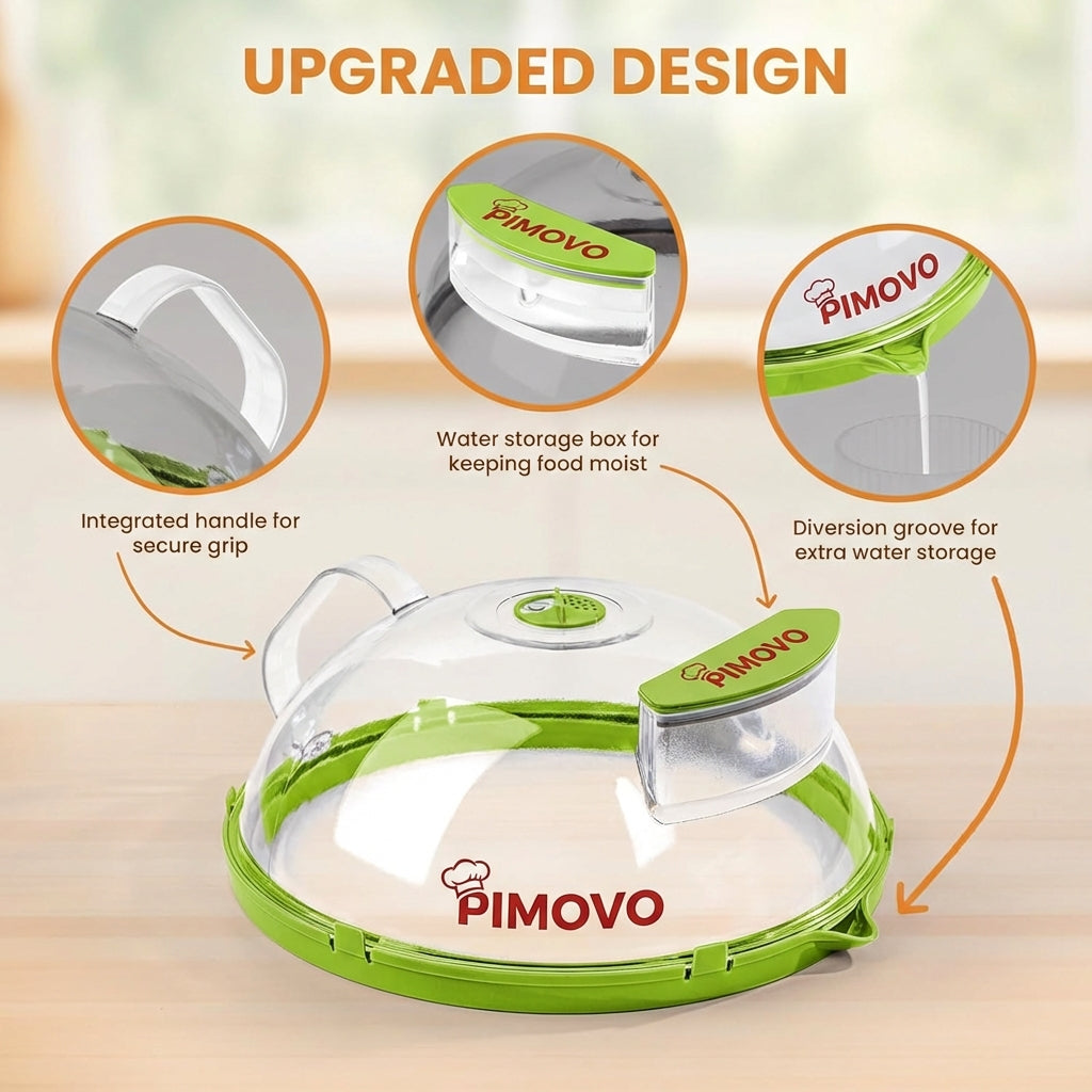 Pimovo™ SteamGuard Microwave Cover